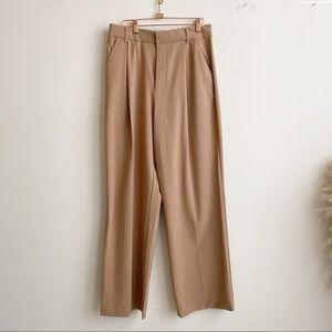 Zara tan trousers / pants
